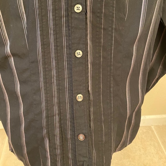 SEED Stripe Button Down Shirt - Picture 4 of 4